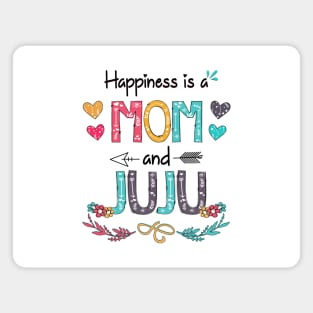Happiness Is A Mom And Juju Wildflower Happy Mother's Day Magnet